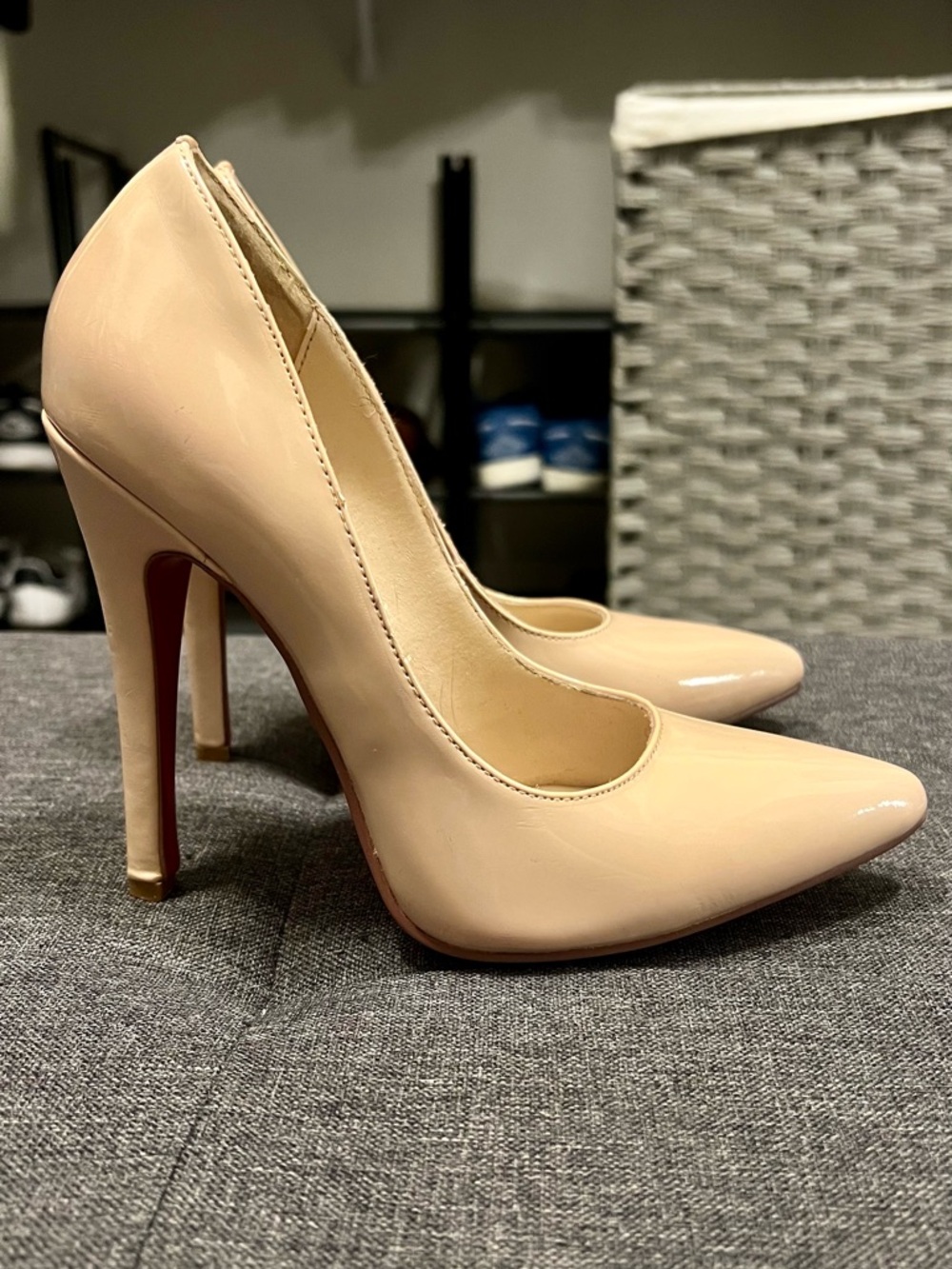 Christian Louboutin Patent Decollete 554 100 Pumps